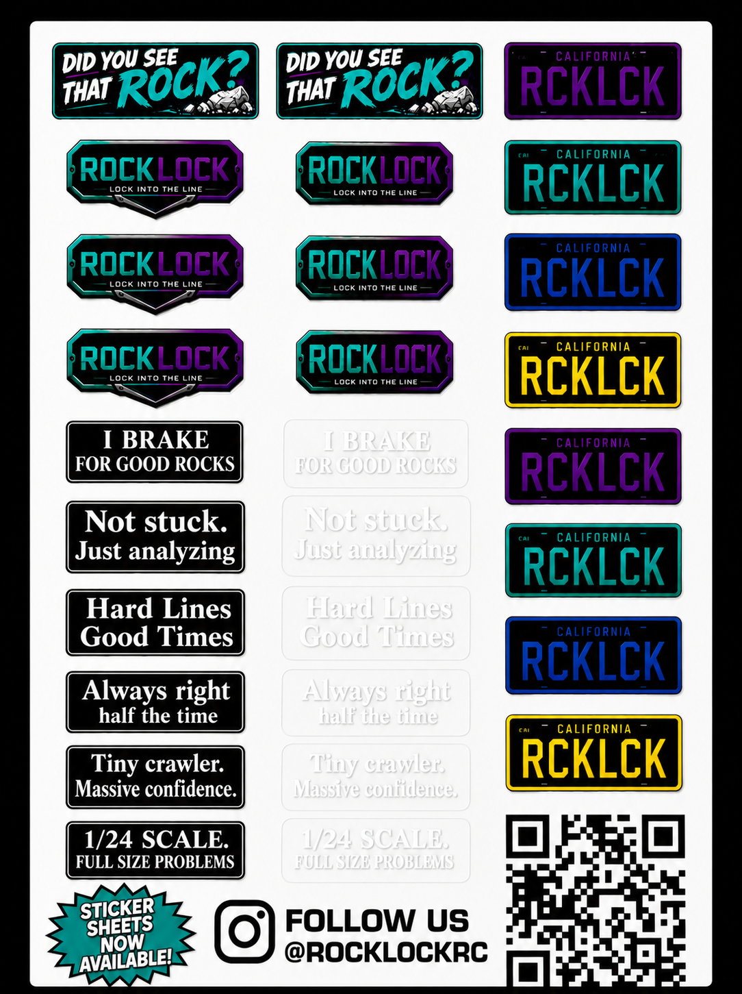 Sticker Sheet